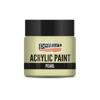 Akrilna barva biser 50 ml – Rumena