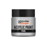 Akrilna barva biser 50 ml – Siva