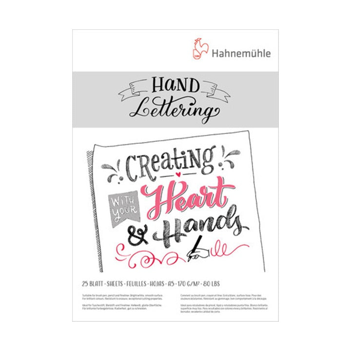 Podloga za papir HAHNEMÜHLE na HAND LETTERING | različne dimenzije