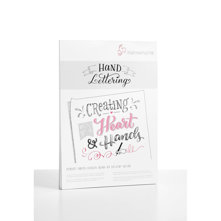 Podloga za papir HAHNEMÜHLE na HAND LETTERING | različne dimenzije – pogled 2