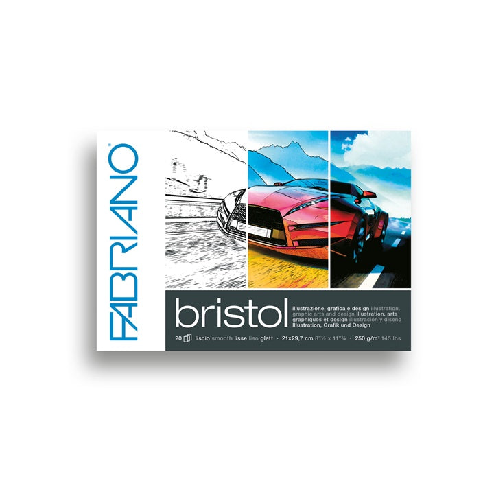 Podloga za skiciranje FABRIANO BRISTOL | različne dimenzije – pogled 2