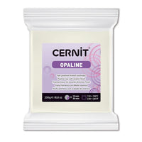 Polimer CERNIT OPALINE 250 g | različni odtenki - Bela