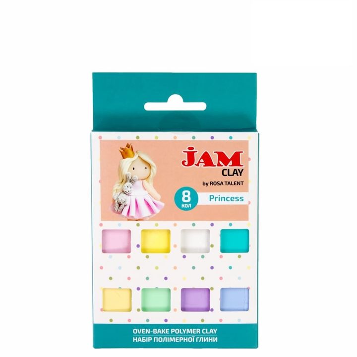 Polimerna masa Rosa Talent - komplet Princess 8 x 20 g — slika 1