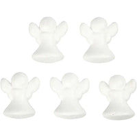 Polistirenski angel 6 cm 5 kosov — slika 2
