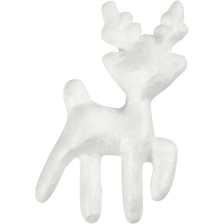 Polistirenski jelen 11,5 cm 5 kosov — slika 1