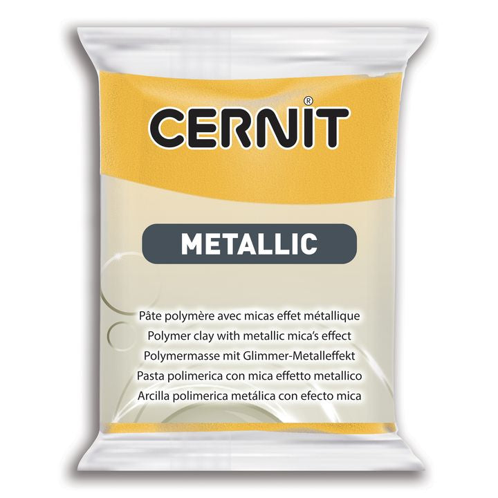 Polimer CERNIT METALLIC 56 g – Rumena