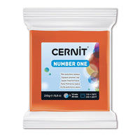 Polimer CERNIT NUMBER ONE 250 g – Oranžna