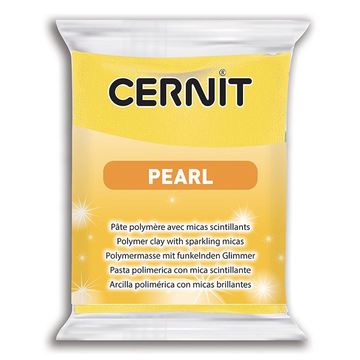 Polimer CERNIT PEARL 56 g – Rumena