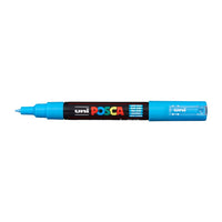 Označevalnik UNI POSCA PC-1M 0.7 - 1 mm – svetlo modra (8)