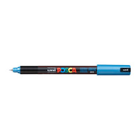 Označevalnik UNI POSCA PC-1MR 0.7 MM – modra kovinska (M33)