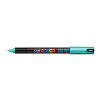 Označevalnik UNI POSCA PC-1MR 0.7 MM – zelena kovinska (M6)