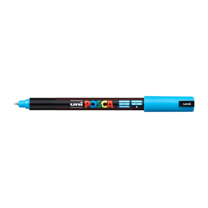 Označevalnik UNI POSCA PC-1MR 0.7 MM – svetlo modra (8)