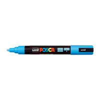 Označevalnik UNI POSCA PC-5M 1.8 - 2.5 MM – svetlo modra (8)