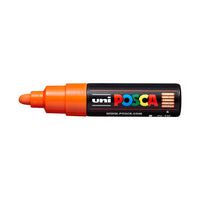 Označevalnik UNI POSCA PC-7M 4.5 - 5.5 MM – oranžna (4)