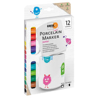 Porcelanski set markerjev 12 kosov