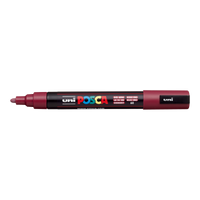 Posca flomaster PC-5M, 1,8 - 2,5 mm, bordo (60)