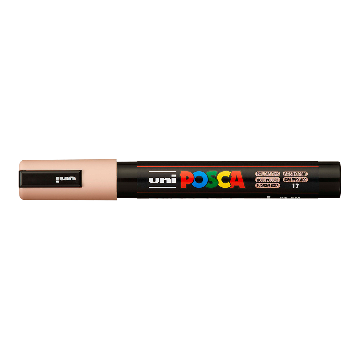 Posca flomaster PC-5M, 1,8 - 2,5 mm, pudrasto roza