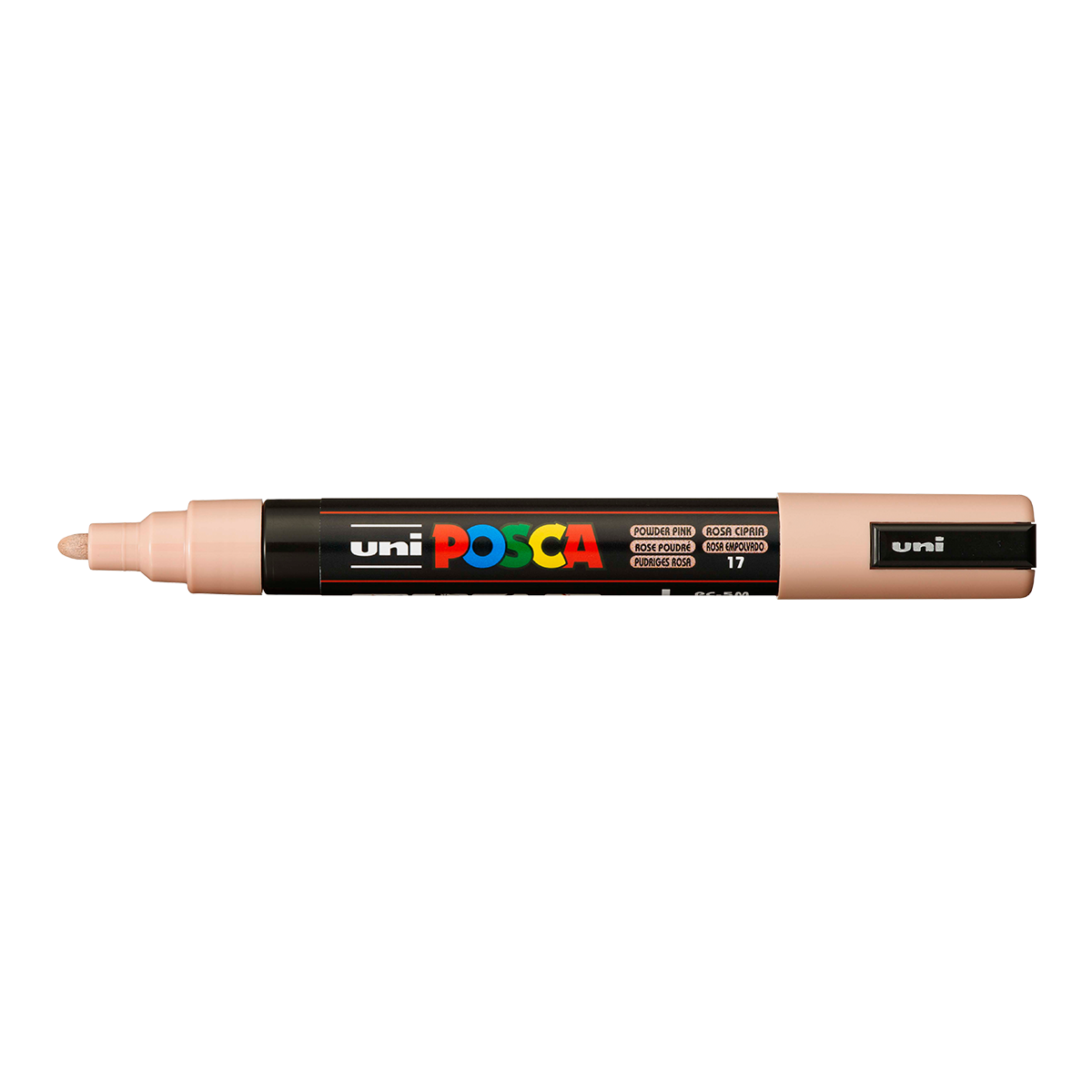 Posca flomaster PC-5M, 1,8 - 2,5 mm, pudrasto roza