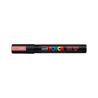 Posca marker PC-5M, 1,8 – 2,5 mm, kovinsko rdeča (M15)