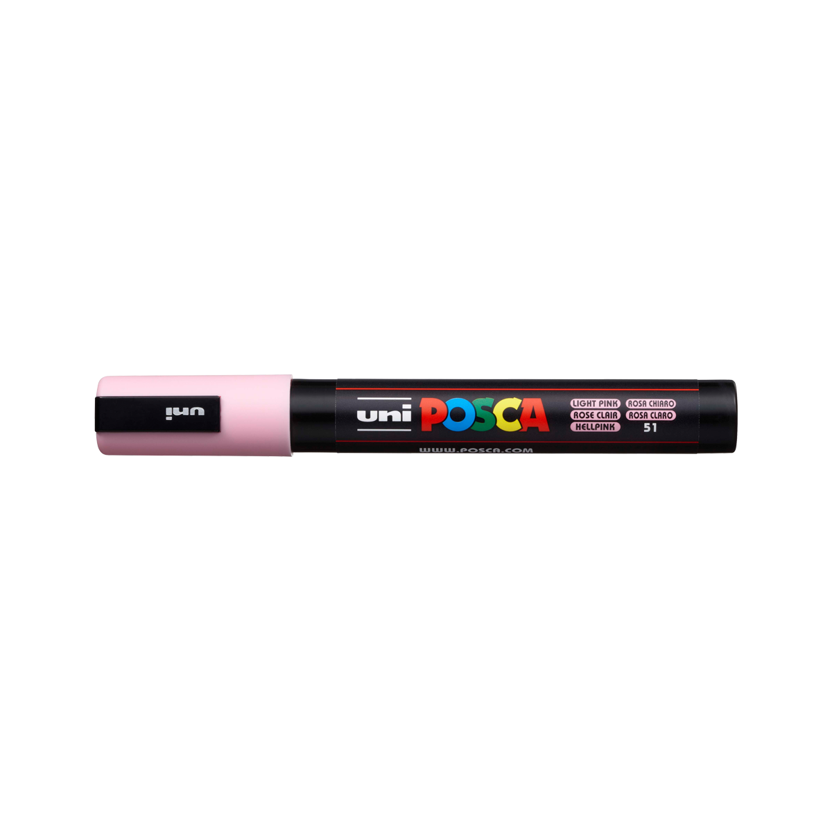 Posca marker PC-5M, 1,8 - 2,5 mm, svetlo roza (51)