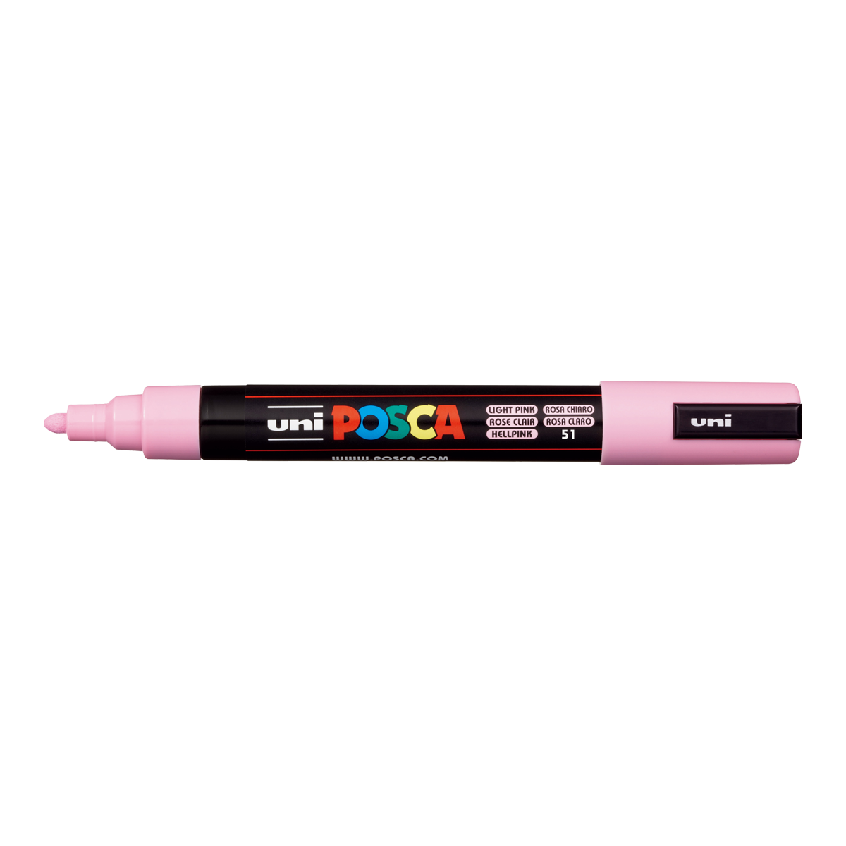 Posca marker PC-5M, 1,8 - 2,5 mm, svetlo roza (51)