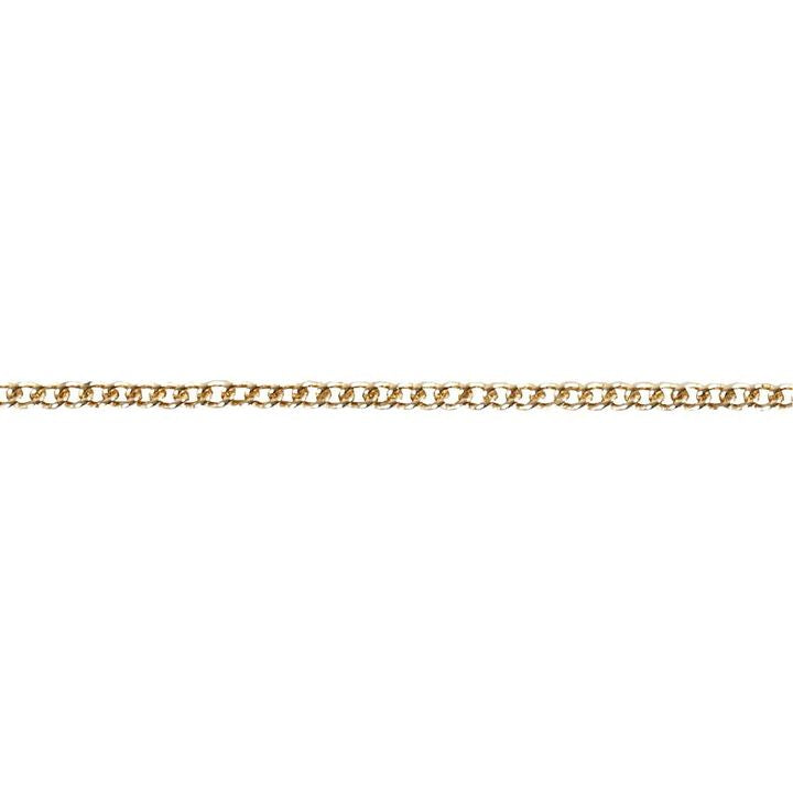 Pozlačena veriga 1 mm x 80 cm – pogled 3