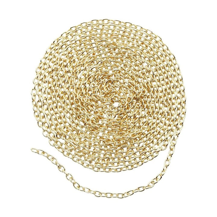 Pozlačena veriga 2 mm x 2 m – pogled 2