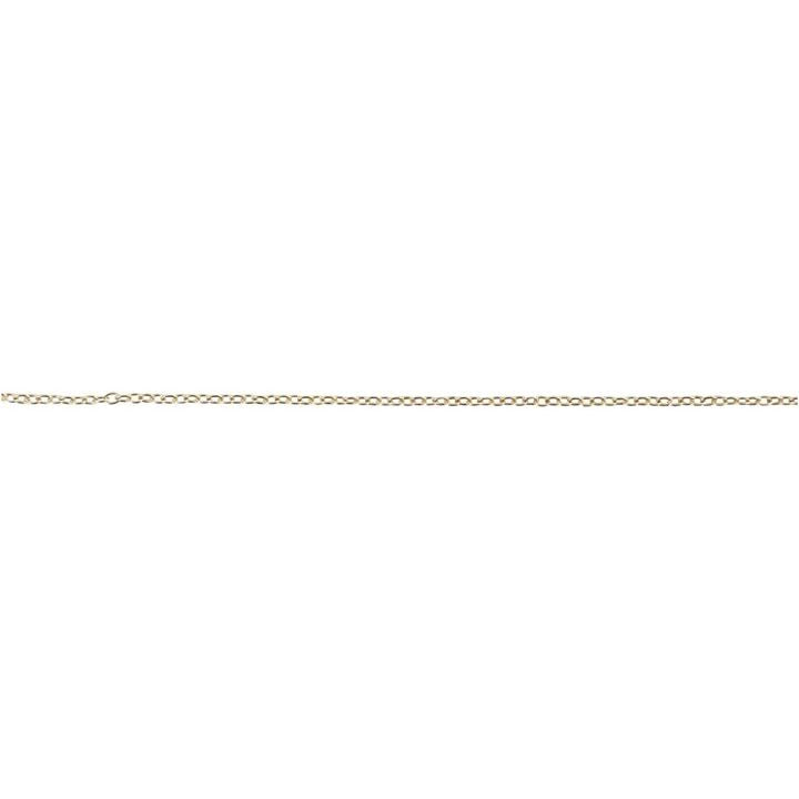 Pozlačena veriga 2 mm x 2 m – pogled 3