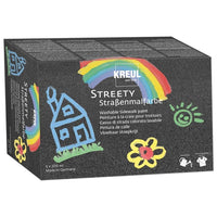 Pralna barva za pločnike STREETY - KREUL / komplet 6 x 200 ml