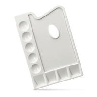 Pravokotna plastična slikarska paleta LENIAR 23.5 x 16.5 cm
