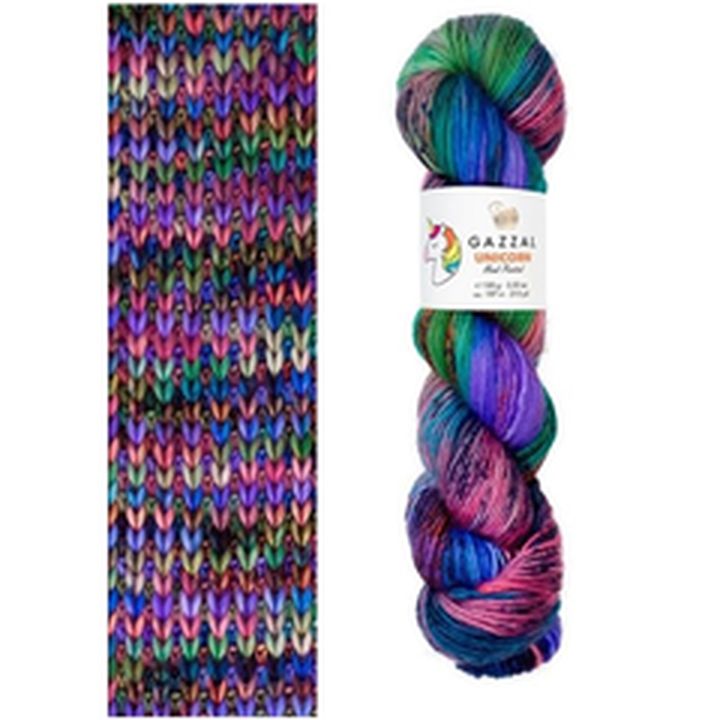 Preja za pletenje Gazzal Unicorn 100 g | izberite odtenek – pogled 8