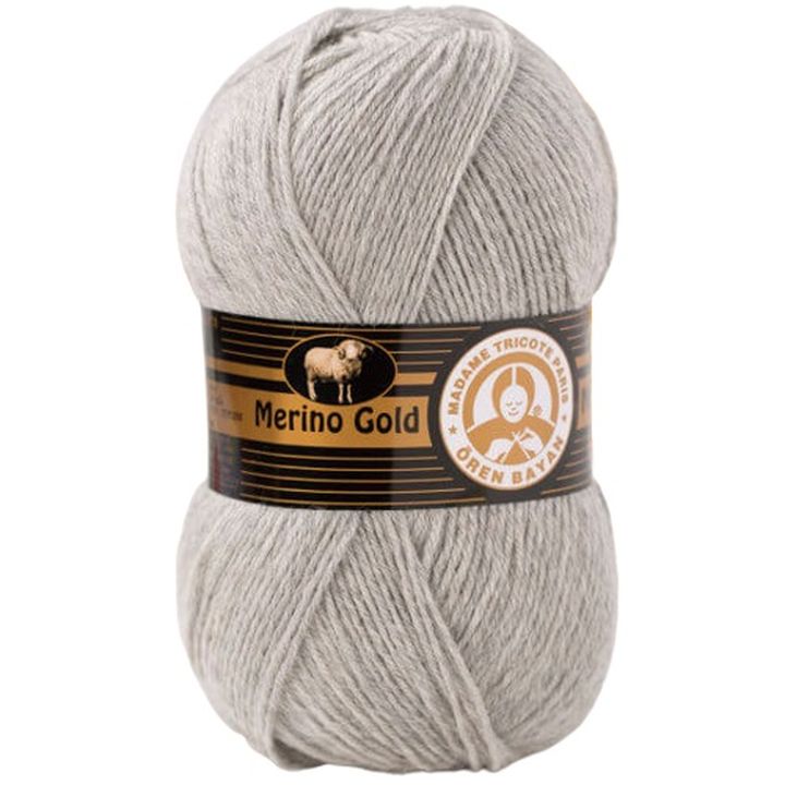 Preja za pletenje Madame Tricote Paris Merino Gold 100 g | izberite barvo – pogled 17