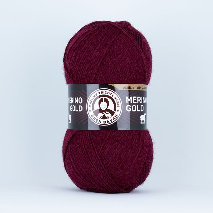 Preja za pletenje Madame Tricote Paris Merino Gold 100 g | izberite barvo – pogled 7