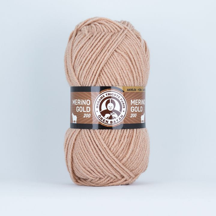 Preja za pletenje Madame Tricote Paris Merino Gold 200 - 100 g | izberite barvo – pogled 12