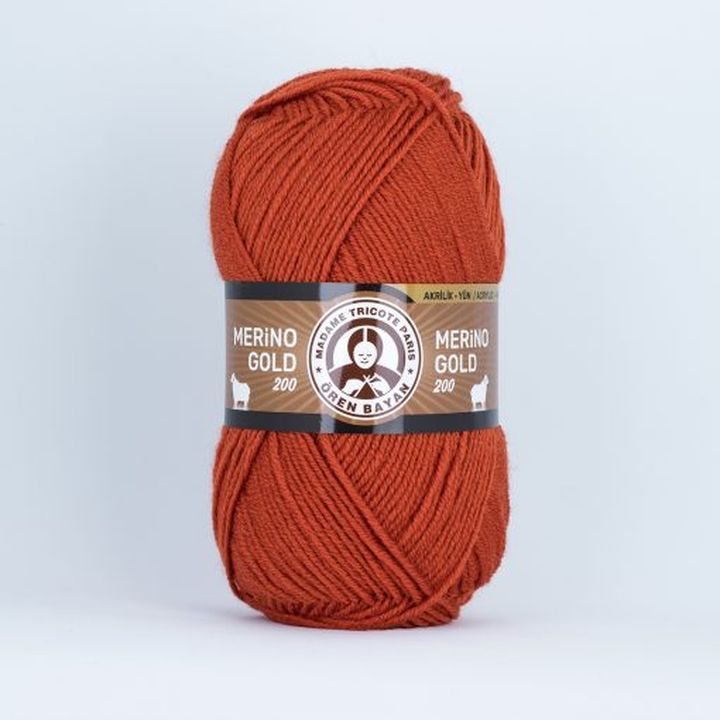 Preja za pletenje Madame Tricote Paris Merino Gold 200 - 100 g | izberite barvo – pogled 15