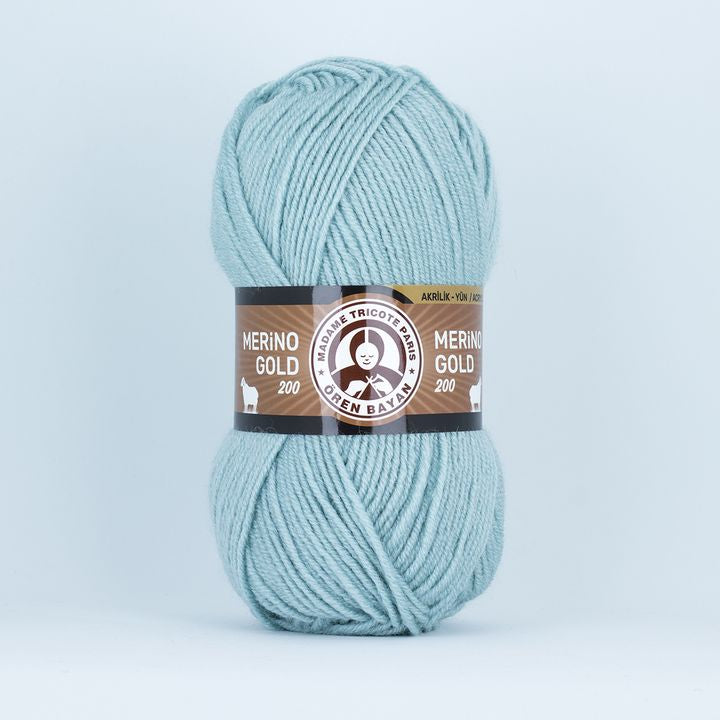 Preja za pletenje Madame Tricote Paris Merino Gold 200 - 100 g | izberite barvo – pogled 17