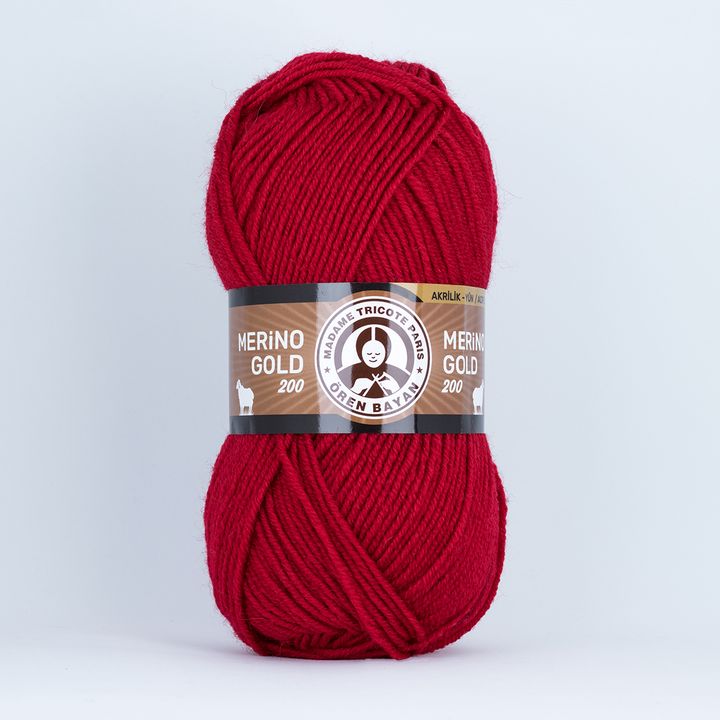 Preja za pletenje Madame Tricote Paris Merino Gold 200 - 100 g | izberite barvo – pogled 5