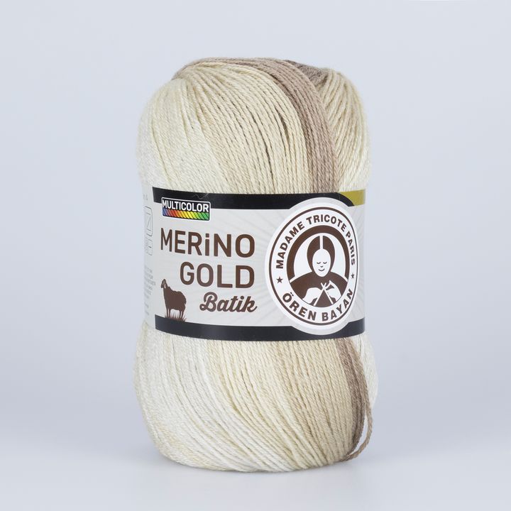 Preja za pletenje Madame Tricote Paris Merino Gold Batik 100 g | izberite barvo – pogled 2