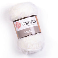 Preja za pletenje YarnArt Mink 50 g | izberite barvo – pogled 2