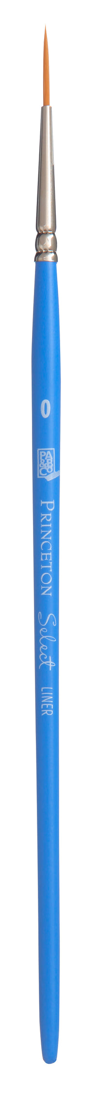 Čopič liner PRINCETON Select sintetični s kratkim ročajem – 0