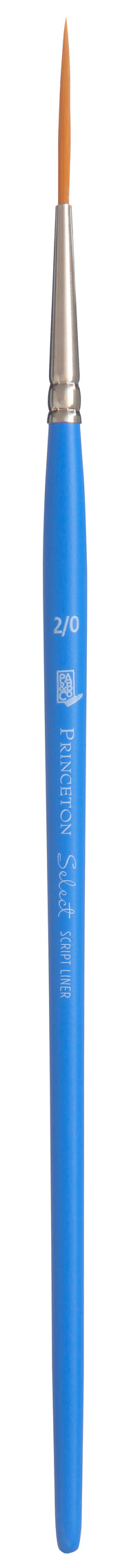 Univerzalni čopič PRINCETON Select Script Liner s kratkim ročajem – 2/0