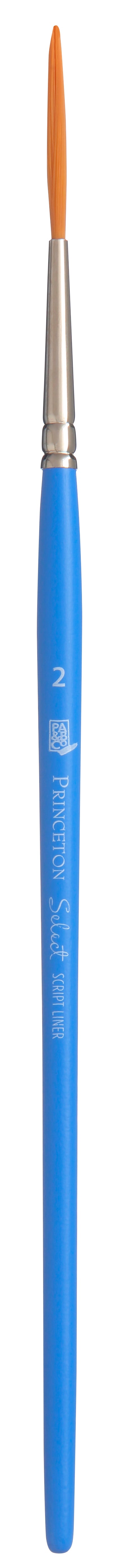 Univerzalni čopič PRINCETON Select Script Liner s kratkim ročajem – 2