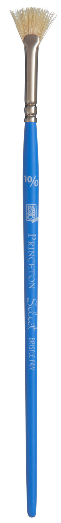 Univerzalni pahljačasti čopič PRINCETON Select Fan 10/0 z naravnimi prašičjimi ščetinami
