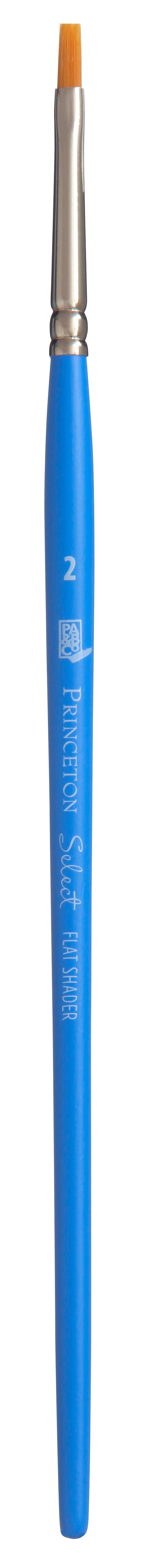 Univerzalni ploščati sintetični čopič PRINCETON Select s kratkim ročajem – 2
