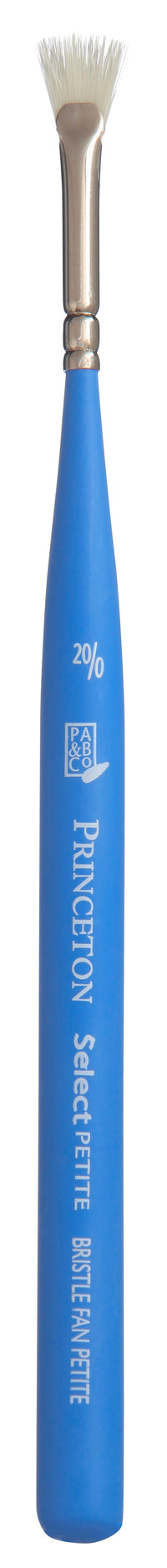 Univerzalni pahljačasti čopič PRINCETON Select Fan mini velikost 20/0