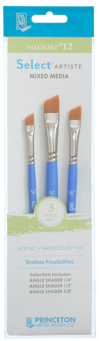 Set univerzalnih poševnih čopičev PRINCETON Select – 3 kosi