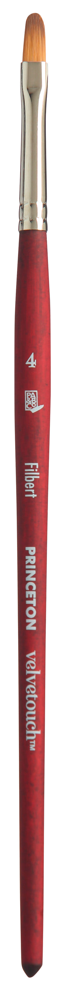 Univerzalni čopič PRINCETON Velvetouch Filbert s kratkim ročajem – 4