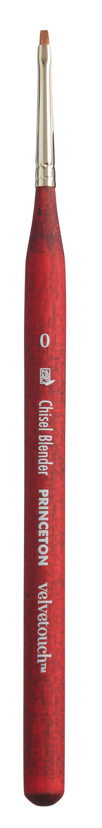 PRINCETON Velvetouch univerzalni čopič Chisel Blender velikost 0