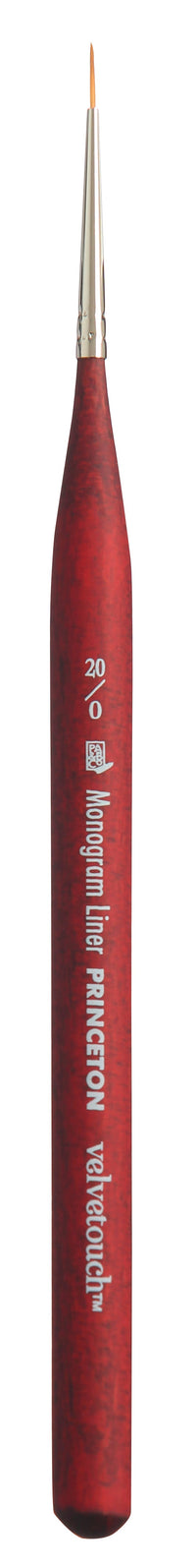Univerzalni sintetični čopič PRINCETON Velvetouch Monogram Liner velikost 20/0