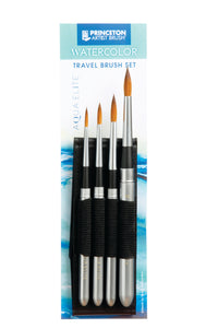Set akvarelnih čopičev PRINCETON Aqua Elite – 4 kosi Round
